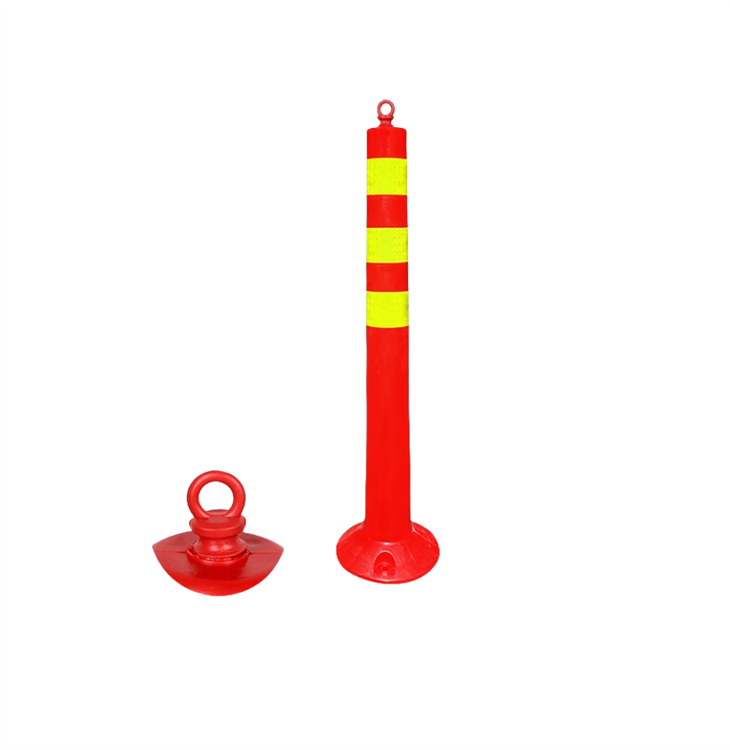 700mm Ring Top Traffic Plastic Delineator Post
