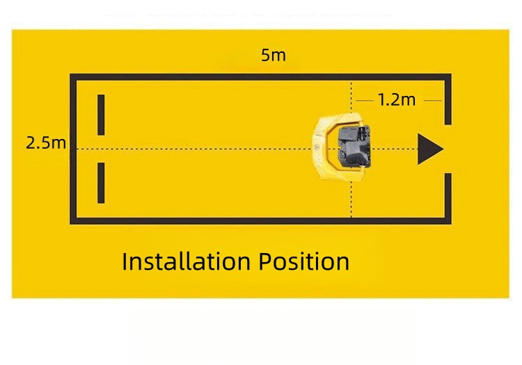 Lithium Battery Car Remote Control Parking Protector Lock 3 Lithium Battery Car Remote Control Parking Protector Lock 3