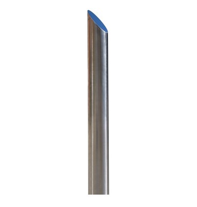Stainless steel fixed static slope bollards atas